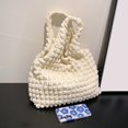 thumbnail image 4 of Bolso de mano con burbujas Wdftyju para mujer blanco, 4 of 8