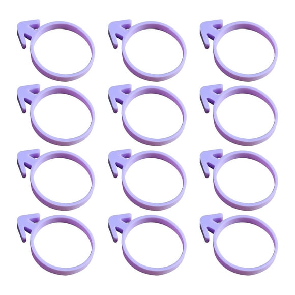 12Pcs Pipe Bag Cable Tie Seal Ring Fixing Ring Binding Ring Tool Small Tool Bag