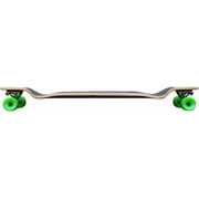 Yocaher Drop Down Maple Longboard Complete Cruiser with ABEC-9 Bearings and Trucks - Stained Black