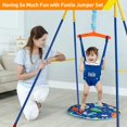 thumbnail image 6 of FUNLIO Exerciser Jumper Bouncer Activity Center Kit with Adjustable Chain, 3 Piece, 6 of 8