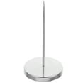 thumbnail image 1 of Soporte para recibos, punta para recibos para restaurante, horquilla de acero inoxidable, soporte para notas con husillo de verificación, punta con base sólida y resistente, 1 of 4