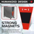 thumbnail image 3 of 4 Pack Magnetic Wrench Organizer Set Wrench Organizer Tray For Tool Box And Wall Mounted Magnetic W, 3 of 5