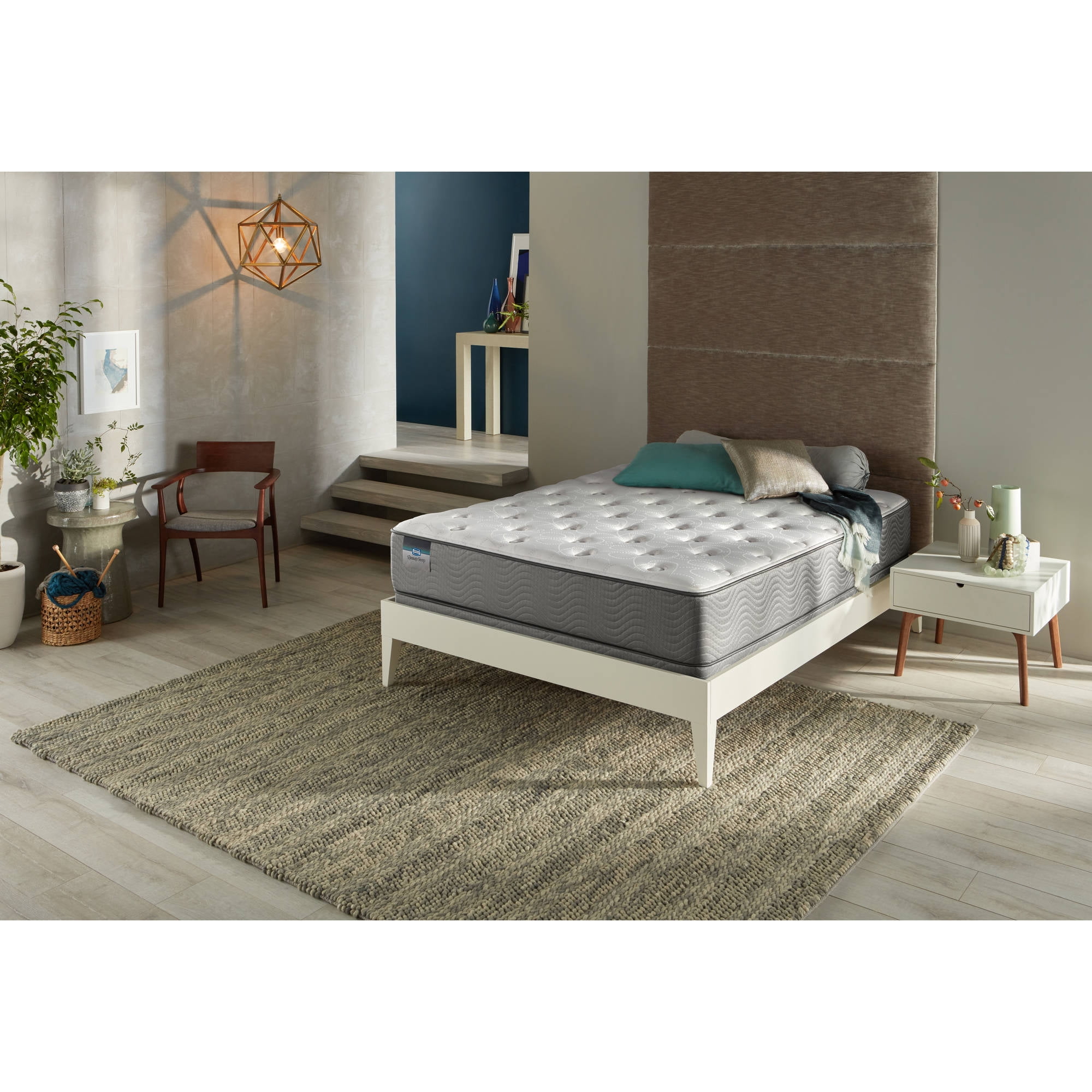 Simmons BeautySleep Sanford Plush Mattress Full Size GelTouch Bed Foam