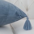 thumbnail image 4 of 2 Pcs Velvet Throw Pillow Cover with Tassel, Square Throw Pillow Case Cushion Cover, 4 of 8