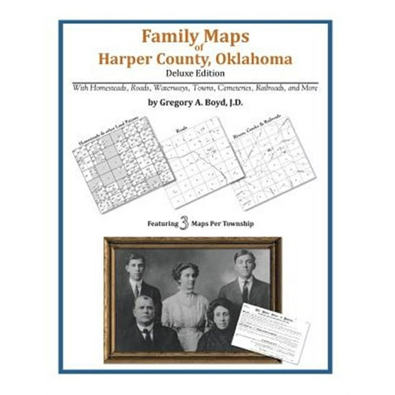 Family Maps of Harper County, Oklahoma