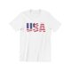 thumbnail image 1 of USA Flag 4th of July Independence Day American Flag Men's Tee T-Shirt TOP, 1 of 5