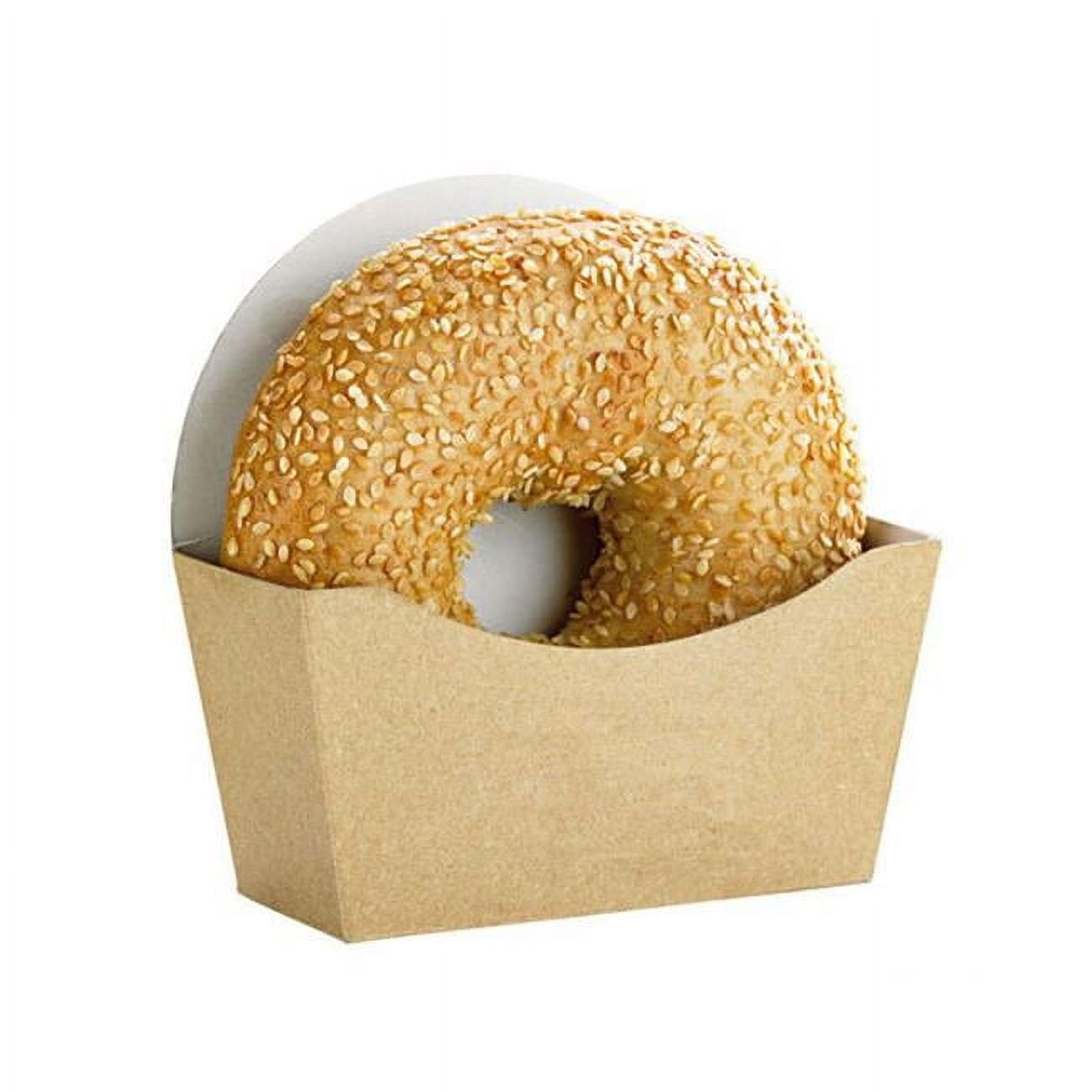 Kraft Bagel Box - 4.7 x 4.7 x 1.7 in.