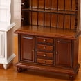 thumbnail image 2 of Juguete en miniatura simulado, adorable mini gabinete, muebles decorativos en miniatura, decoración, 2 of 8