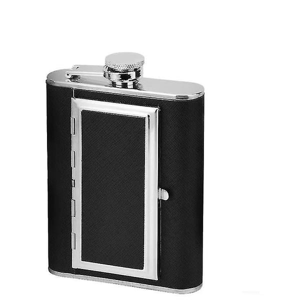 Dual Purpose 304 Stainless Steel Wine Bottle Cigarette Case Outdoor