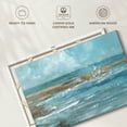 thumbnail image 6 of Elephant Stock Breaking Waves Iv Wall Art - Horizontal Canvas Wall Art - Living Room Wall Decor - Beach Canvas - Blue And White Decor By Sally Swatland - 36" x 24", 6 of 8