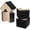 Black, variant on Solid Wood Legs for Furniture, L-Shaped Bed Risers, Furniture Legs for Sofa Couch Dresser Cabinet Table, Couch Sofa Feet, Furniture Risers, Bed Lifters 4 Pack (Black, 2 inch)