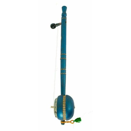 Naad Indian Folk Musical Instrument Professional Playing Iktara Tumbi 2023 Blue