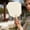 C, variant on NWOKYZGH 1Pc Plain Paper Fans Paper Church Fans Handheld Fan Small Round Paddle White Blank Fan for DIY Craft Hand Painting Art Crafting Calligraphy Ornaments Graffiti Party Dance