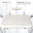 thumbnail image 7 of Danolaps Shower Seats For Elderly,Bath Chair Shower Chair Seat with Padded Armrests for Bathtub Slip Resistant Shower Seat Adjustable Height Shower Chair 350 lb Capacity, 7 of 7