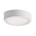 thumbnail image 1 of Kichler 4D12V30WHT 4D Series 12V LED Disc 3000K Glass-Faced Cabinet, Textured White, 1 of 1