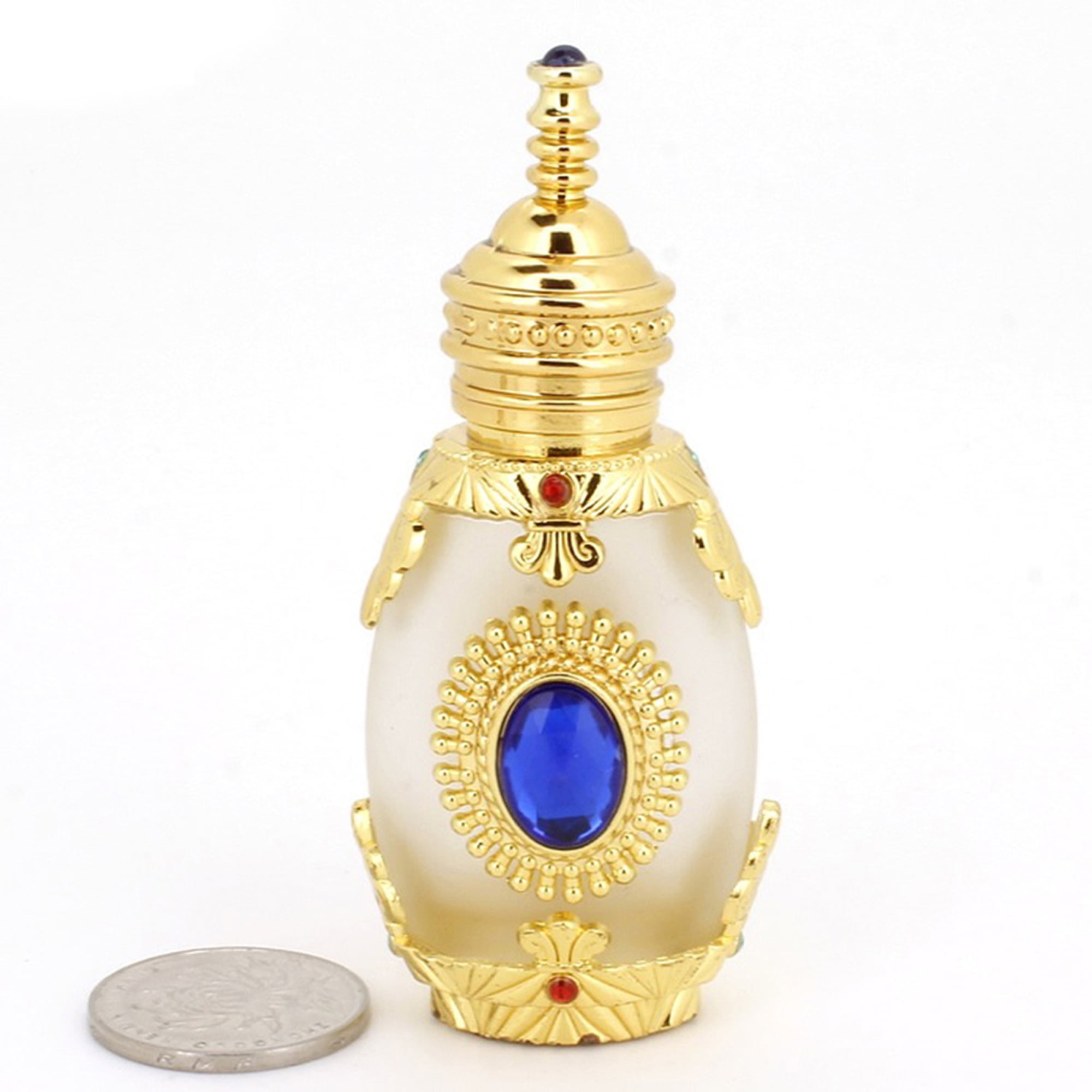 Perfume Bottle Vintage Heart Perfume Bottles Jeweled Fancy Decorative