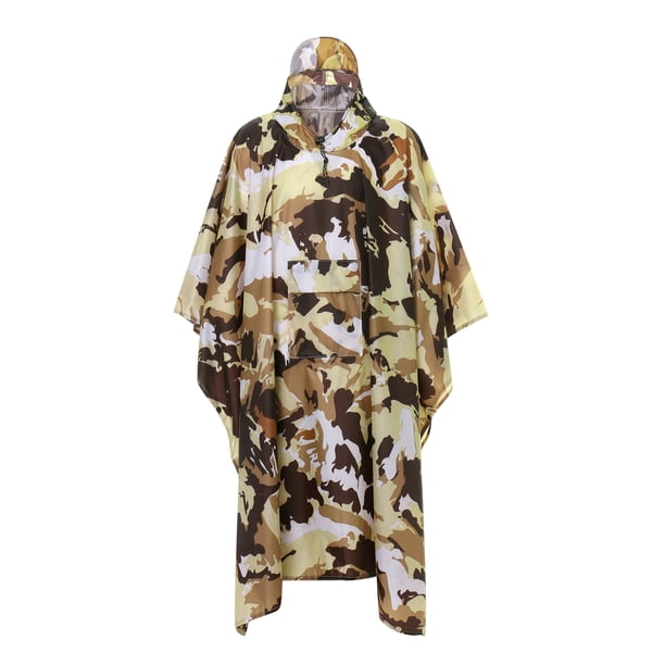 Txlixc Chubasquero Impermeable Con Capucha para Hombres/Mujeres, Poncho De Emergencia De Cuerdas Ajustables, Capa De Lluvia De Exploración De Senderismo De Montañismo Txlixc Casual