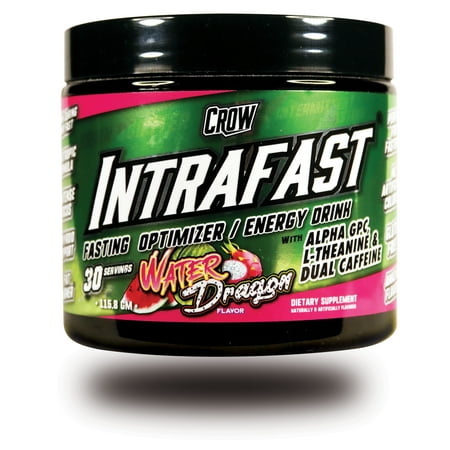 Intrafast® Intermittent Fasting powder drink and pre-workout WaterDragon Flavor
