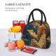 thumbnail image 5 of Disketp Leopard Reading Tarot Cards Bolsa Térmica para Almuerzo, Lonchera con Abertura Amplia y Gran Capacidad, Organizador Reutilizable para Mujeres, Hombres y Adultos, 5 of 6