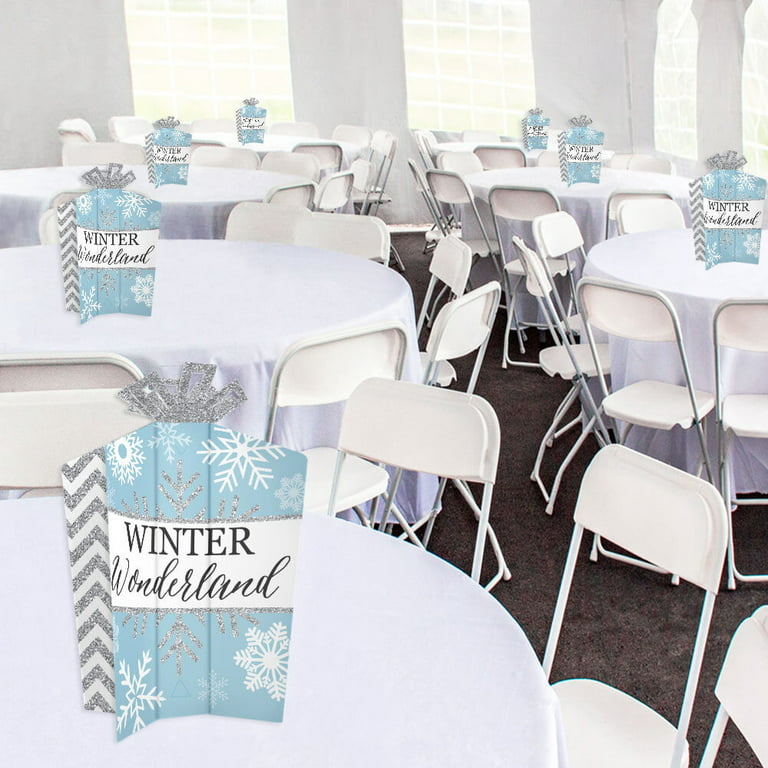 Dining Room Tour: Winter Wonderland - Glitter, Inc.