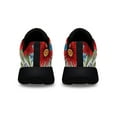 thumbnail image 4 of Patriotic Floral 4th Of July Shoes Sneakers for Women Men Black Size 3.5, 4 of 7