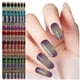 thumbnail image 3 of Tiras de esmalte con degradado y purpurina, láminas autoadhesivas para uñas, pegatinas de colores para uñas, 14 envolturas, 3 of 8