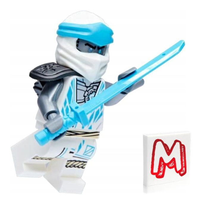 LEGO NINJAGO Core Minifigure - Zane (with Katana Shamshir Sword