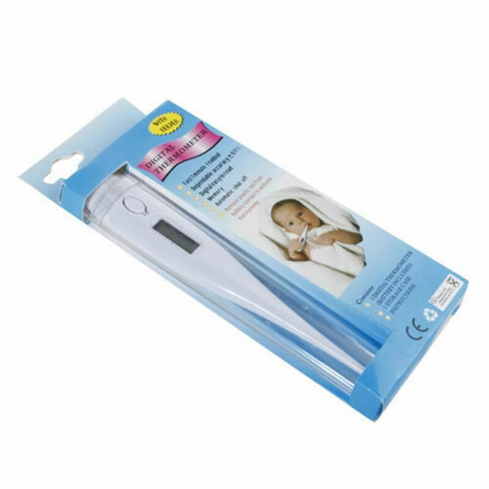 Thermometer for Adults Kids child, Oral Thermometer for Fever Digital LCD Thermometer, Oral Armpit Rectal Temperature Accurate Fast Reading, Medical Thermometer