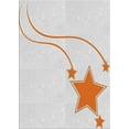 thumbnail image 1 of Ahgly Company Indoor Rectangle Patterned Off-White Novelty Area Rugs, 3' x 5', 1 of 6