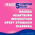 thumbnail image 3 of Pepto Bismol Max Strength Upset Stomach Reliever 5 Symptom, 4 oz, 6 Pack, 3 of 6