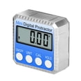 thumbnail image 1 of Zinc Alloy 4x90 Degrees Mini Digital Protractor Angle Finder LCD Inclinometer High Accuracy Level Tool Slope Meter, 1 of 7