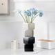 thumbnail image 1 of CaiYueKe Modern Geometric Glass Table Decor, Stacked Square Sculpture, Gradient Art Centerpiece for Living Room Dining Table, French Medieval Style Home Ornament, Decorative Flower Arrangement Vase, 1 of 7