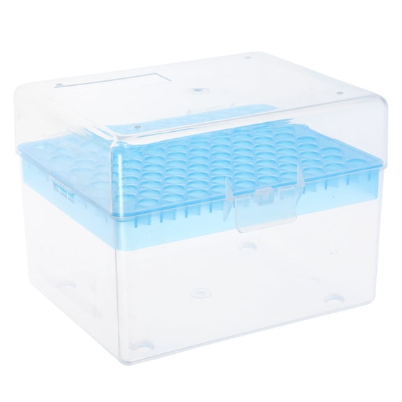 DRAFIDEEP Pipette Pipettor Tip Box 3Pack 100 Positions 1000ul 1ml Sky Blue