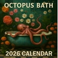 thumbnail image 2 of 2026 English Calendar Countdown Wall Calendar January To December 2026 Large Grid With Holidays Monthly Layout For Home Office Planning School Use Octopus Themed Design, 2 of 3