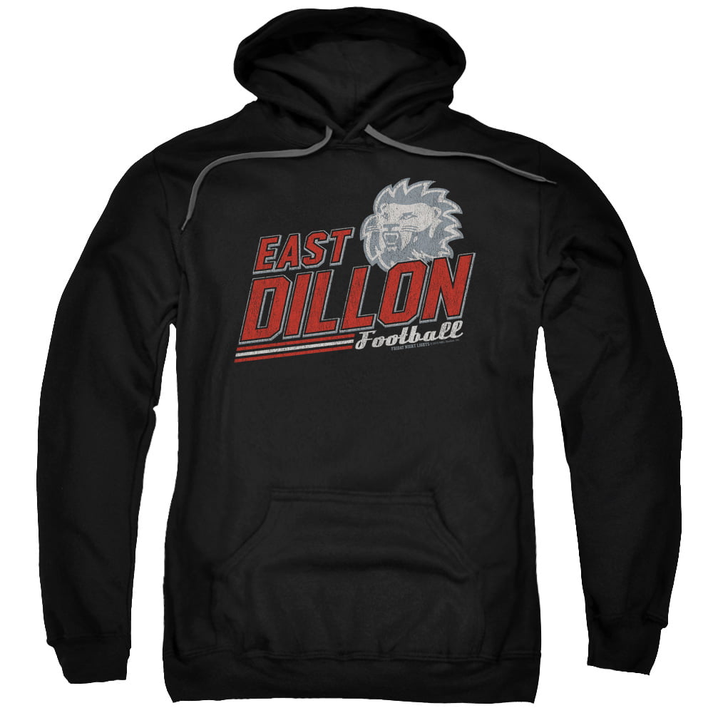 Friday Night Lights East Dillon Lions TVSeries Distressed Adult Pull-Over Hoodie 