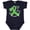 Navy Blue, variant on Inktastic Love and Care Mental Health Awareness Green Ribbon Boys or Girls Baby Bodysuit