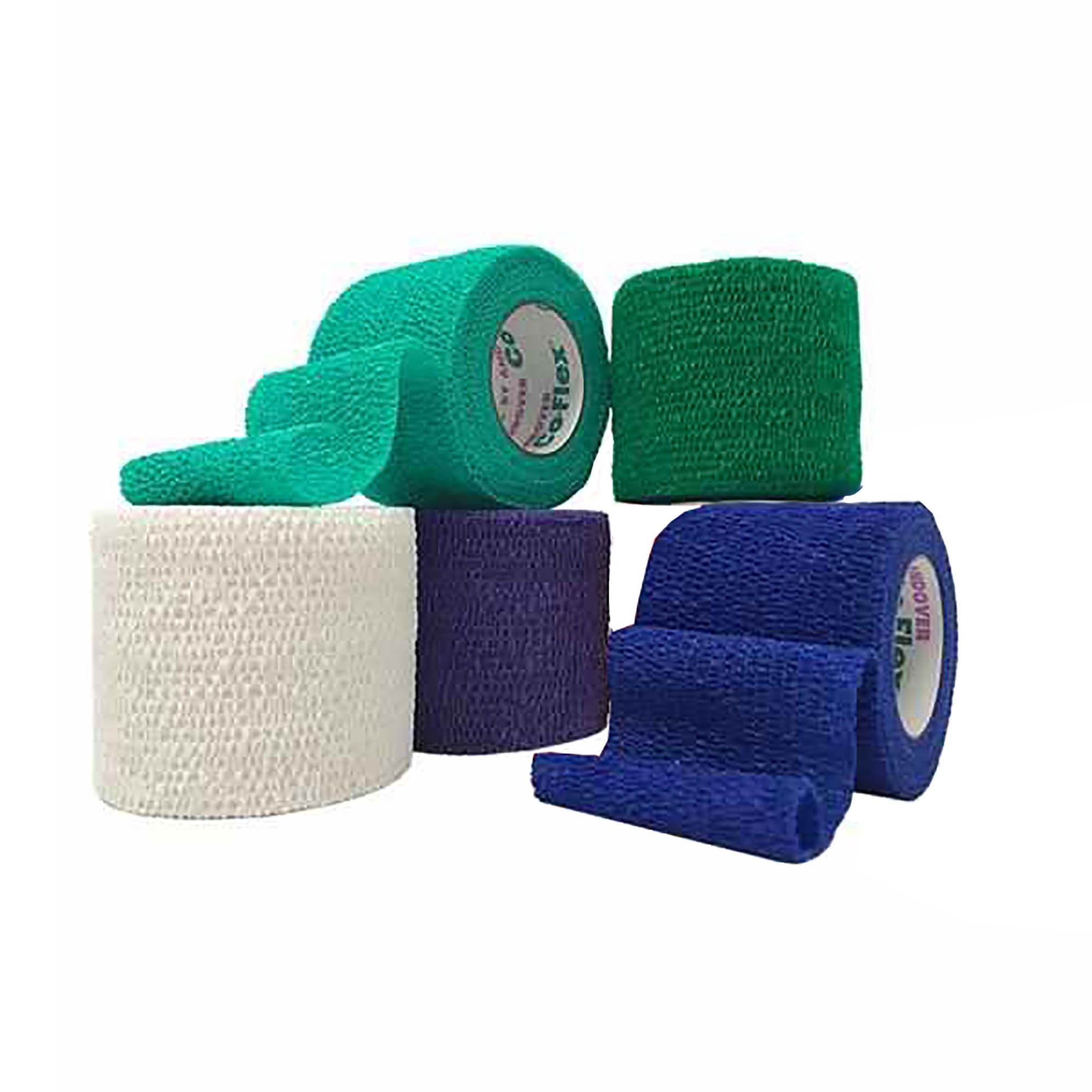 Assorted and Camouflage Colors Vet Wrap Tape Bulk 6, 12, 18, or 24 Pack 2, 3, or 4 Inches wide Vet Rap Medical First Aid Tape Self Adhesive Adherent for Ankle Wrist Sprains and Swelling 