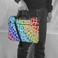 thumbnail image 5 of Lsque Rainbow Glitter Pattern Laptop Bag – Portable & Slim Single-Shoulder Computer Case with Adjustable Strap, Protective, Lightweight for 13”/14”/15.6” Laptops, 5 of 8