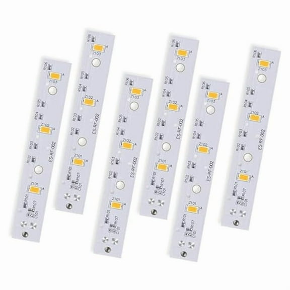 WR55X26671 Refrigerators Led Light Board, Freezer Light Board Replacement PS11767930 AP6035586 4468532 EAP11767930 6PCS