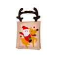 thumbnail image 1 of Bolsa de asas de dulces de Navidad Bolsa de embalaje de regalo de rayas de dibujos animados para año nuevo (C) JShteea Libre de BPA, 1 of 9
