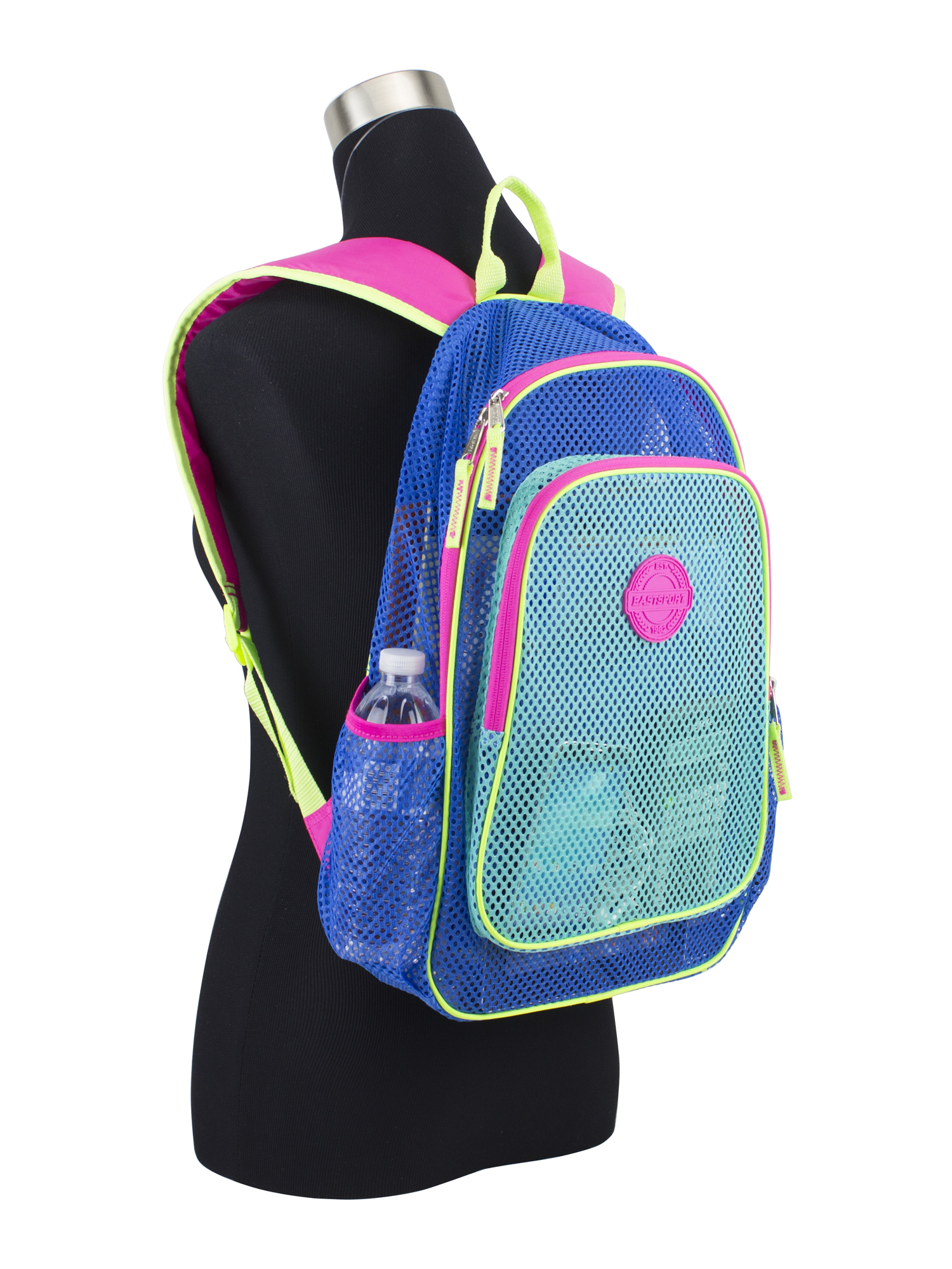 Eastsport Multi-Purpose Mesh Dynamic Blue Backpack with Adjustable Straps - image 5 of 6