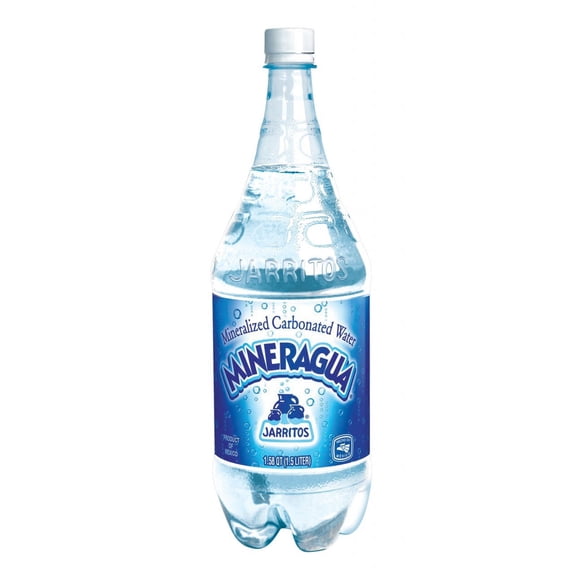 Mineragua - Jarritos Refreshing Mineral Water - 1.5 LT, Case of 8