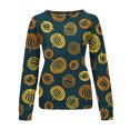 thumbnail image 5 of Munas de la liquidación de Ichuanyi Mujeres casuales Halloween Halloween Swein Swein Sweatshirt Tunic Tunic Tunic ICHUANYI WER202308212372, 5 of 5
