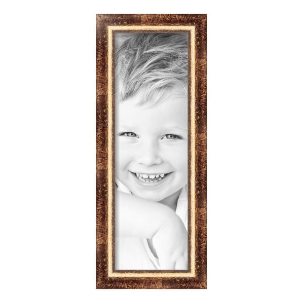 ArtToFrames 8" x 25" Monticello Picture Frame, 8x25 inch Multi Wood Poster Frame (WOM-4941), Pack