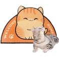 thumbnail image 2 of YOITEA Kitten Litter Pad Cartoon Non-Slip Floor Protective Reusable Cat Litter Rug Cat Trapper Mat Pet Placemat Feeding, 2 of 5