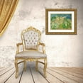 thumbnail image 3 of van Gogh, Vincent 14x12 Gold Ornate Wood Framed with Double Matting Museum Art Print Titled - Blossoming Chestnut Branch, 3 of 4