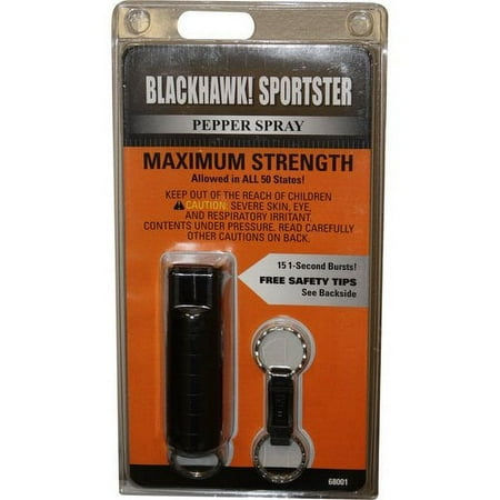 Blackhawk Sportster Maximum Strength Pepper Spray, Black