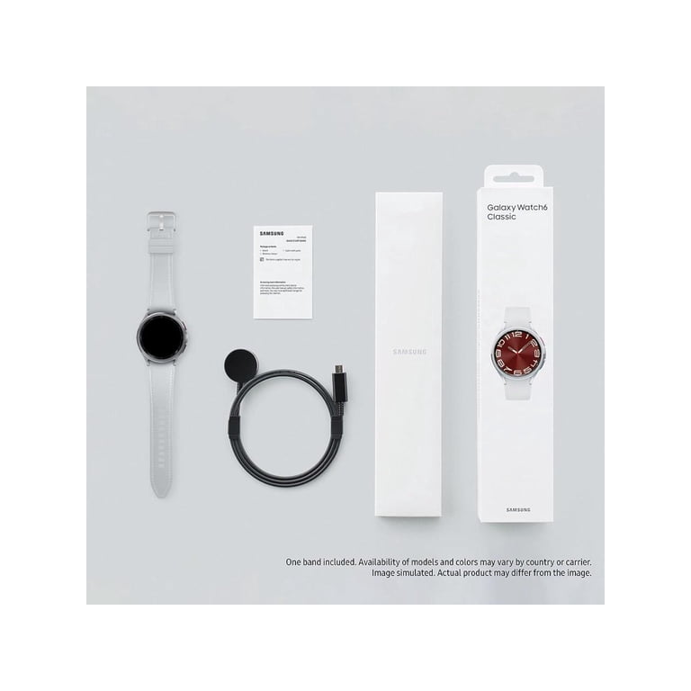 SAMSUNG Galaxy Watch 6 Classic 43mm LTE, Fitness Tracker, HR SAMSUNG Galaxy Watch 6 Classic 43mm LTE, Fitness Tracker, HR