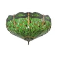 thumbnail image 4 of Meyda Tiffany Greenbriar 5 Light Semi Flush Mount, 4 of 5