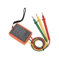 thumbnail image 3 of 3 Phase Rotation Compteur, ABS AC 60600v 3 Phase Rotation Pratique à Utiliser pour les Tests d'Électricité pour l'Usine, 3 of 8
